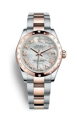Часы Rolex Datejust 31 mm Steel and Rose Gold MOP Dial 178341 (34343)