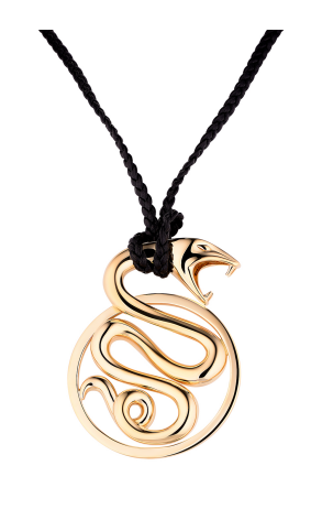 Подвеска Boucheron Yellow Gold Snake Trouble Necklace JPN00227 (35379)