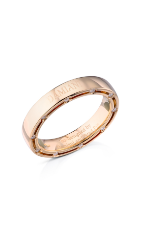 Кольцо Damiani D.side Brad Pitt Yellow Gold Weddind Ring (35503)