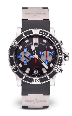 Часы Ulysse Nardin Maxi Marine Diver Chronograph 8003-102-3/92 (35414)
