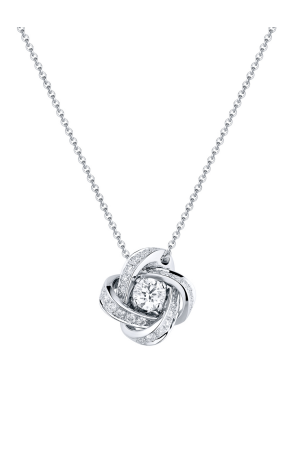 Подвеска Boucheron Pivoine White Gold Diamonds Pendant (35661)