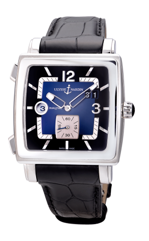 Часы Ulysse Nardin Quadrato Dual Time 243-92 (5931)