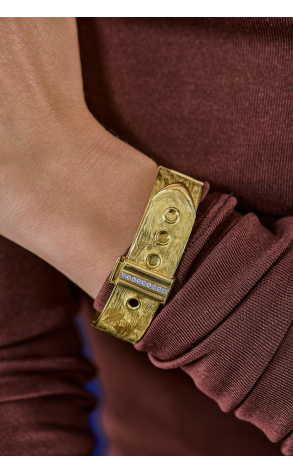 Браслет Zero By Torrini Yellow Gold & Diamonds Bracelet (39805) №3