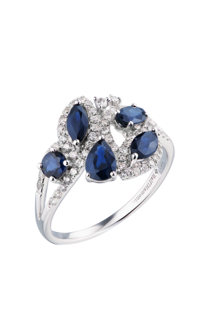 Комплект RalfDiamonds Natural Sapphire & Round Brilliant Set (37388) №3