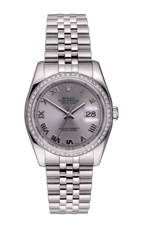 Часы Rolex Datejust 36mm Silver Roman Dial 116200 116200 (35753)
