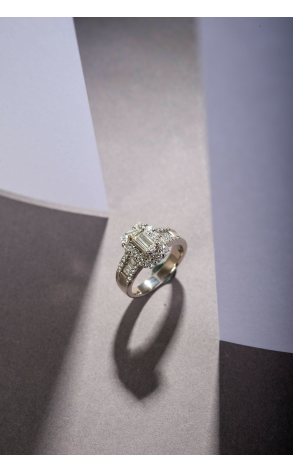 Кольцо  с бриллиантами 1,60 ct. (35705) №5