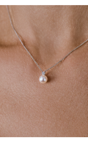 Подвеска Tiffany & Co Signature® 7.5 mm Pearls 33475713, 23100371 (40999) №3