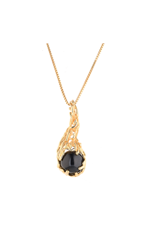 Подвеска Gilbert Albert Vintage Yellow Dold & Onyx (39948)