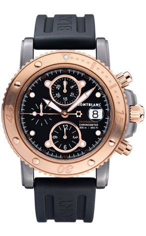 Часы Montblanc Sport Chronograph Tantalum Gold (33330)