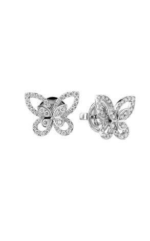 Серьги GRAFF Butterfly Silhouette Diamond Mini Stud GE1574 (36383)