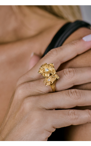 Кольцо Carrera y Carrera Emperatriz Maxi Yellow Gold DA13500 010101 (41380) №2