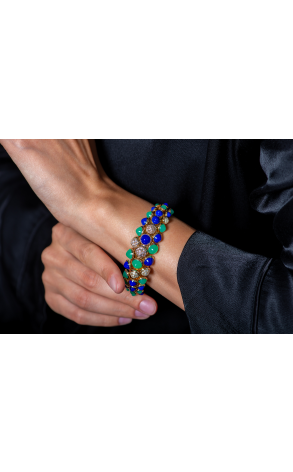 Браслет Cartier Paris Nouvelle Vague Mischievous Bracelet (SIZE 17) (36216) №2