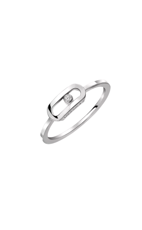 Кольцо Messika Move Uno white gold and diamond 10055-WG (39961)