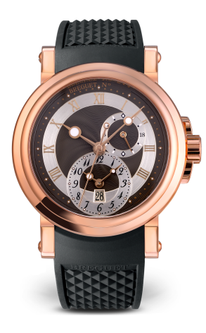 Часы Breguet Marine Rose Gold Dual Time GMT 5857BR/Z2/5ZU (36487)