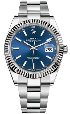 Часы Rolex Datejust II 41mm Steel and White Gold 126334-0001 (37153)