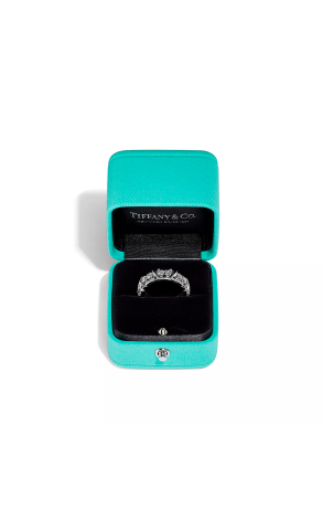 Кольцо Tiffany & Co Schlumberger Sixteen Stone Platinum (40745) №3
