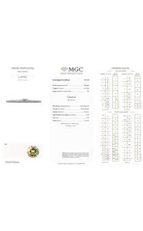 Браслет RalfDiamonds Tennis White Gold Diamonds 12,00 ct F-H/VS1 RDB (42365) №2