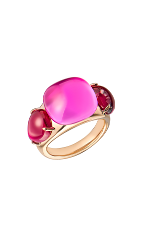 Кольцо Pomellato Rouge Passion Rose Gold & Ruby A.B505/9SRSZR-11 (43426)