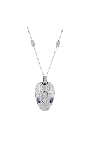 Колье  в стиле Bvlgari Serpenti Seduttori (40295)