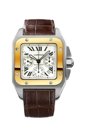 Часы Cartier Santos 100 XL Chronograph 2740 (43020)
