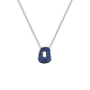 Подвеска Mattioli Puzzle White Gold & Sapphire MGI054B061B (40270) №2