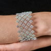 Браслет Maximilian Piece Unique 19,72 ct. Round Diamonds & White Gold (40697) №6