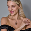 Подвеска Damas Сhrysolite & Topaz & Citrine & Diamonds and White Gold (42614) №6