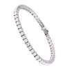 Браслет  6,50 ct G-H/SI2 Tennis White Gold Diamonds (42839) №3