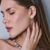 Серьги  0,90 ct Baguette Cut Diamonds & White Gold (40672) №6