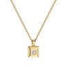 Подвеска Chopard Happy Diamonds Square Yellow Gold 79/2938-20 (42735) №2