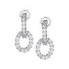 Серьги  1.60 ct White Gold & Round Diamonds (37491) №5