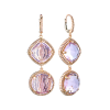 Серьги  Rose Gold Amethyst & Diamonds (42787) №2