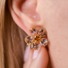 Серьги Dolce & Gabbana Rose Gold Quartz Spring Flower WEFI1GWMOR3 (37761) №6
