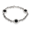 Браслет Bvlgari Bulgari Reversible White Gold & Onyx 3 Circle 319396 (43267) №2