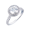 Кольцо Cartier 2.20 ct H/VVS2 Destinée solitaire N4726400 (37996) №3