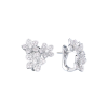 Серьги GRAFF WILD FLOWER DIAMOND CLUSTER STUD EARRINGS RGE1665 (42918) №2