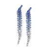 Серьги Stefan Hafner White Gold & Blue Sapphire & Diamond (40827) №2