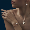 Браслет Chopard Happy Hearts Rose Gold Mother-of-Pearl Diamond Bangle 857482 (42668) №6