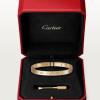 Браслет Cartier Love 4 Diamonds Yellow Gold CRB6070015 (37003) №5