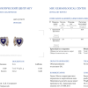 Запонки Vasily Konovalenko Hearts in White & Yellow Gold & Lapis & Diamonds (43542) №4