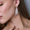 Серьги  8,91 ct Pear & Marquise & Round Cut Diamonds (40490) №8