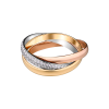 Кольцо Cartier Trinity Small Model B4086000 (36421) №3