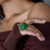 Кольцо Cartier Cactus de Emerald Beads, 1 Diamond H4323300 (42181) №12