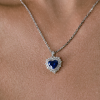 Подвеска  3,99 ct Royal Blue Sri Lanka (42872) №7