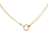 Колье Cartier Love 2 Diamonds Yellow Gold B7219500 (37319) №5