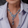 Колье Girona Prive Aquamarine & Sapphire & Diamonds (36828) №10