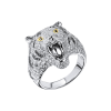 Кольцо Roberto Coin Animalier Siberian Tigers (41346) №2