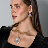 Серьги Hour Passion Jewellery White Gold & Tourmaline & Peridot & Diamond (42450) №6