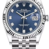 Часы Rolex Datejust 36 мм Steel and White Gold 126234 (39050) №2