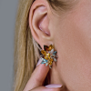 Серьги Damas Сhrysolite & Topaz & Citrine & Diamonds and White Gold (42613) №5